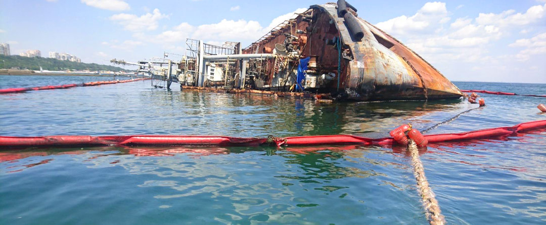 cover for an article about Oil Spill Containment Booms: A Comprehensive Guide