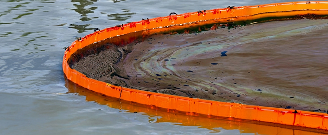 okładka artykułu Zapory przeciwolejowe: Ochrona akwenów przed wyciekami