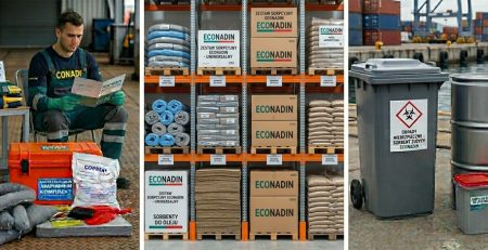 okładka artykułu Normy BHP Sorbenty: Przewodnik po Bezpieczeństwie